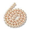 Eco-Friendly Glass Pearl Beads Strands HY-A008-8mm-RB092-2