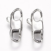Tarnish Resistant 304 Stainless Steel Lobster Claw Clasps STAS-I082-13P-05-2