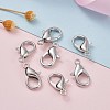 Zinc Alloy Lobster Claw Clasps X-E106-6