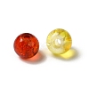 Transparent Crackle Glass Beads CCG-MSMC0002-04-M-2