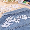 2Pcs Plum Blosssom Cotton Computerized Embroidery Sew on Patches PATC-LP0001-03-3