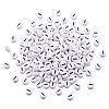 500Pcs Acrylic Horizontal Hole Letter Beads OACR-YS0001-03I-2