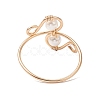 Shell Pearl Finger Rings RJEW-TA00131-4