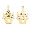 Ion Plating(IP) 201 Stainless Steel Pendants LS-STAS-N098-089LG-3