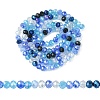 Electroplate Glass Beads Strands EGLA-yw0002-C01-1