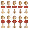 Cowhide Leather Spacer Beads FIND-CA0011-34-1