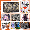 Halloween Spider & Spider Web Polyester Gauze Fabric AJEW-WH0314-677A-5