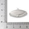 Rack Plating Brass Micro Pave Cubic Zirconia Enamel Pendants KK-P290-56A-P-3