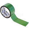 50M Laser Shining Bopp Plastic Scrapbook Decorative Adhesive Tapes AJEW-WH20002-57B-04-1
