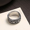 Men's Stainless Steel Finger Rings RJEW-BB29955-11-3