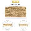 Metallic Polyester Ribbon OCOR-WH0064-61-4