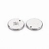 304 Stainless Steel Charms STAS-N097-091P-NR-2