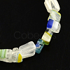 Handmade Millefiori Glass Bead Strands LK-R006-17-2