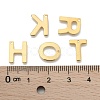 304 Stainless Steel Letter Charms STAS-P141-5