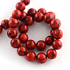 Synthetical Turquoise Gemstone Round Bead Strands X-TURQ-R035-8mm-04-2