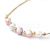 Adjustable Brass Slider Bracelets X-BJEW-JB05149-2