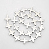 Electroplate Non-magnetic Synthetic Hematite Beads Strands G-J253-03-2