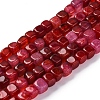 Natural Dragon Veins Agate Beads Strands G-G177-E14-01-2