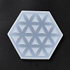 DIY Life of Flower Textured Cup Mat Silicone Molds SIMO-H009-05G-3