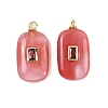 Natural & Synthetic Mixed Gemstone Pendants KK-B157-43G-2
