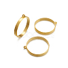 Alloy Open Back Bezel Big Pendants PALLOY-TA0021-01G-4