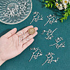 Brass Rhinestone Cabochon Settings KK-WH0079-108S-3