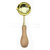 Brass Wax Sticks Melting Spoon AJEW-WH0241-57E-1