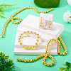 108Pcs 2 Strands Electroplate Glass Beads Strands EGLA-TA0013-58-7