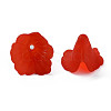 Transparent Acrylic Bead Caps PL551-C12-2