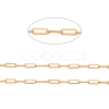Ion Plating(IP) 304 Stainless Steel Paperclip Chains CHS-F017-02A-G-1