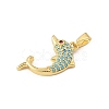 Ocean Brass & Rhinestone Pendants RB-CBA4B36-04G-04-2