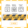 2Pcs PVC & PET & Aluminum Foil Self-Adhesive Stickers DIY-SP0006-33-2