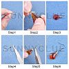 120Pcs Brass Ice Pick Pinch Bails FIND-SC0003-01G-4