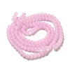 Imitation Jade Glass Beads Strands DGLA-S076-6mm-22-4