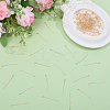 100Pcs Brass Ball Head Pins KK-GO0002-44B-4
