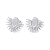 Non-Tarnish 304 Stainless Steel Stud Earring Finding LS-EJEW-I285-01P-1