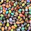 Picasso Glass Seed Beads SEED-N012-10-3