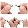 Brass Bayonet Clasps LS-KK646-4-4