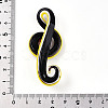 Handmade Gold Sand Lampwork Big Pendants LAMP-T023-08A-3