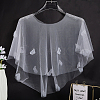 Polyester Lady Tulle Collars AJEW-WH20072-25D-7