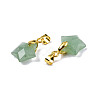 Natural Green Aventurine Charms X-G-N326-142-07-3