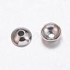 Tarnish Resistant 304 Stainless Steel Bead Caps STAS-E139-D-03-1