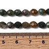 Natural Indian Agate Beads Strands G-K376-F18-01-5