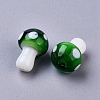 Mushroom Handmade Lampwork Beads X-LAMP-R116-19-2