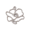 Non-Tarnish 304 Stainless Steel Pendants STAS-S139-06P-09-1
