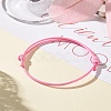Korean Waxed Polyester Cord Bracelet Making AJEW-JB00011-06-4