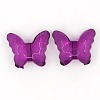 Transparent Acrylic Beads PL405Y-12-1