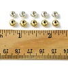 200Pcs 2 Colors CCB Plastic Beads CCB-FS0001-07-4