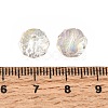 Electroplate Transparent Round Glass Beads GL-CBA6A73-AB02-3