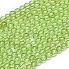 Natural Peridot Beads Strands G-K305-02-A-1